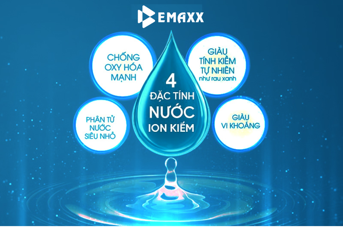 Những đặc tính của nước ion kiềm chúng ta chưa biết.